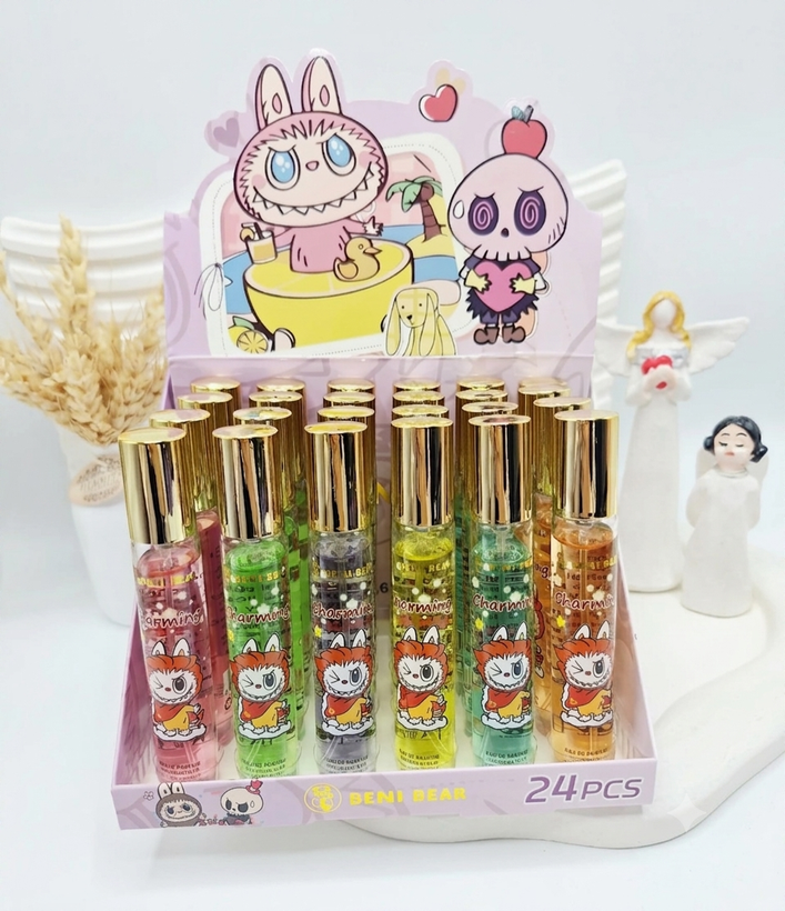 عطر قلمی جیبی Beni Bear طرح فانتزی لبوبو – مدل Charming